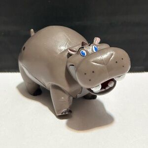 DISNEY JR THE LION GUARD BESHTE HIPPO 2”T-4”L  FIGURE SOLID PVC TOY (PRE-OWNED)